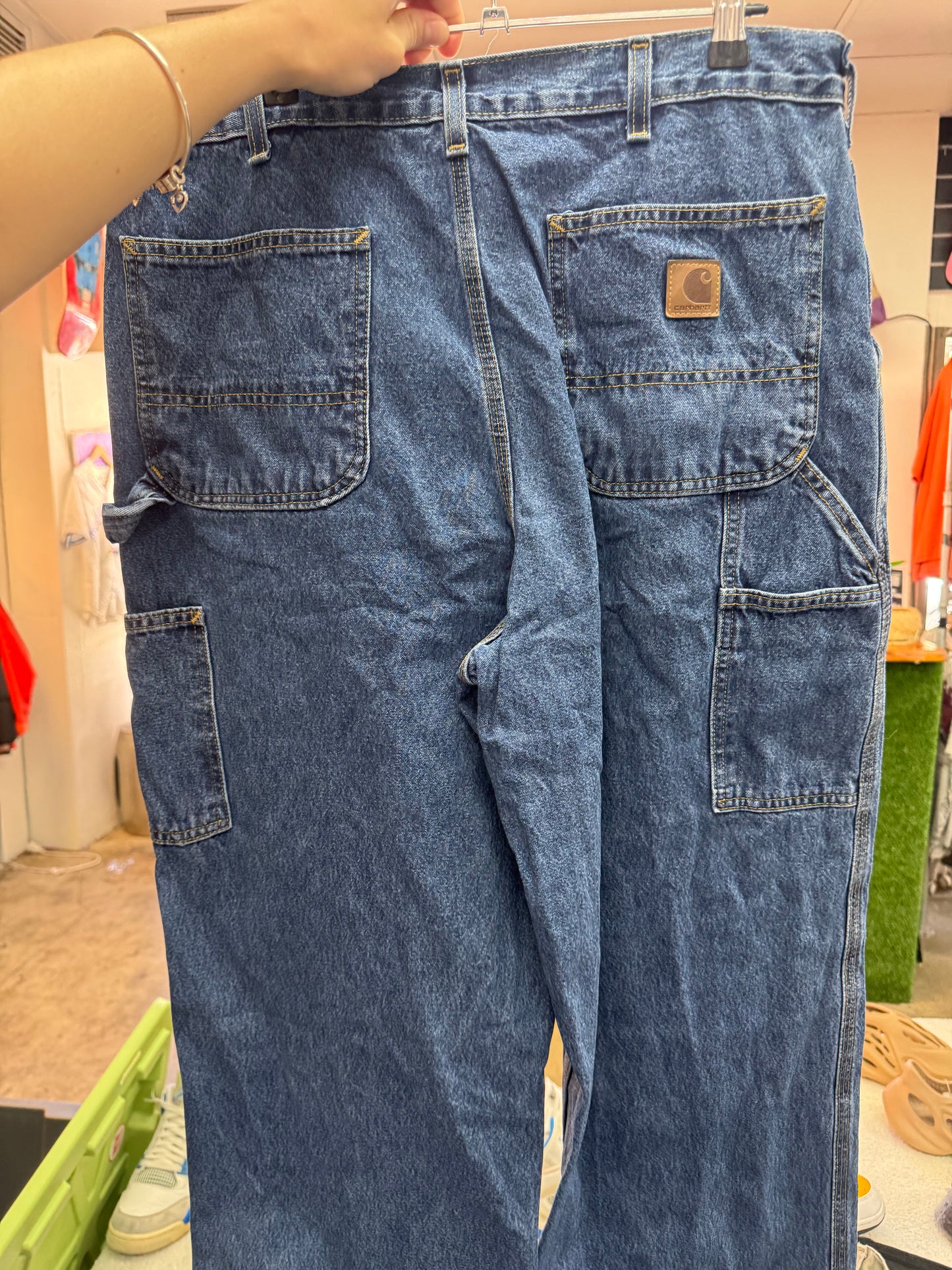 Vintage Carhartt Original Fit Denim Carpenter Jeans