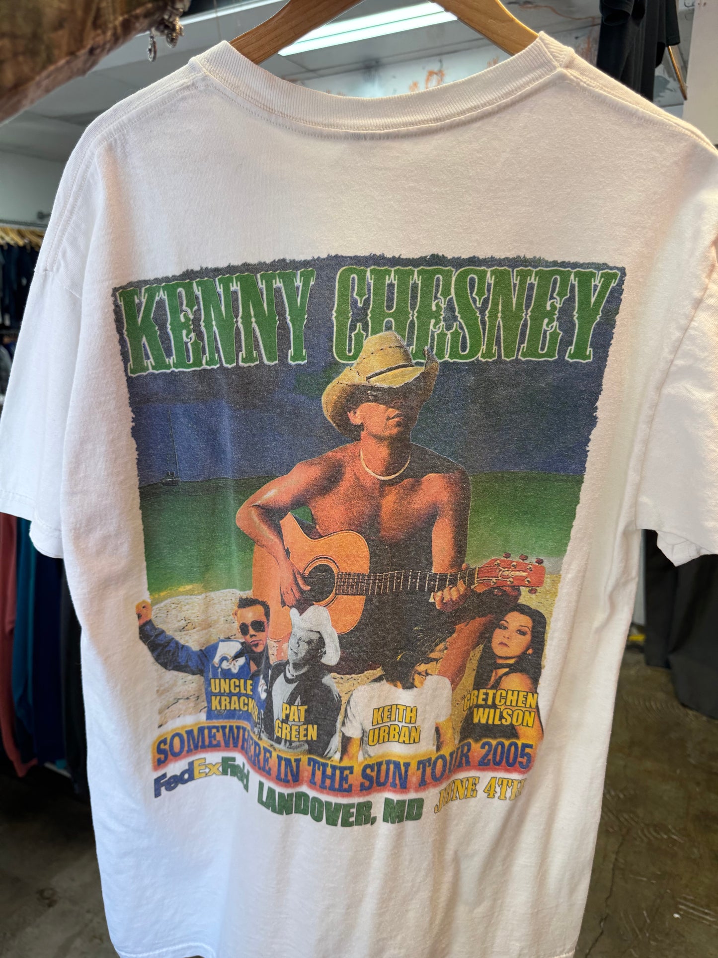 Vintage Kenny Chesney 2005 Tour T-Shirt