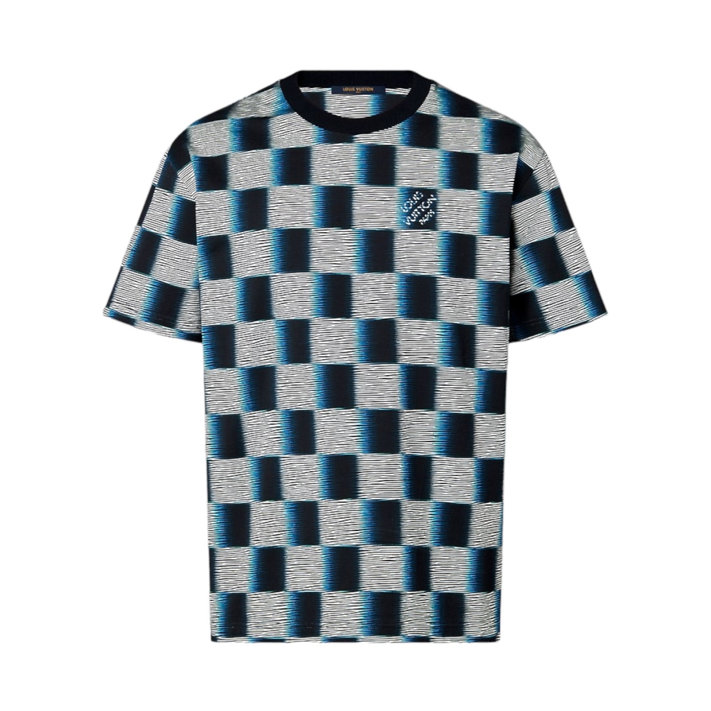 T-shirt en coton à manches courtes Louis Vuitton Damier