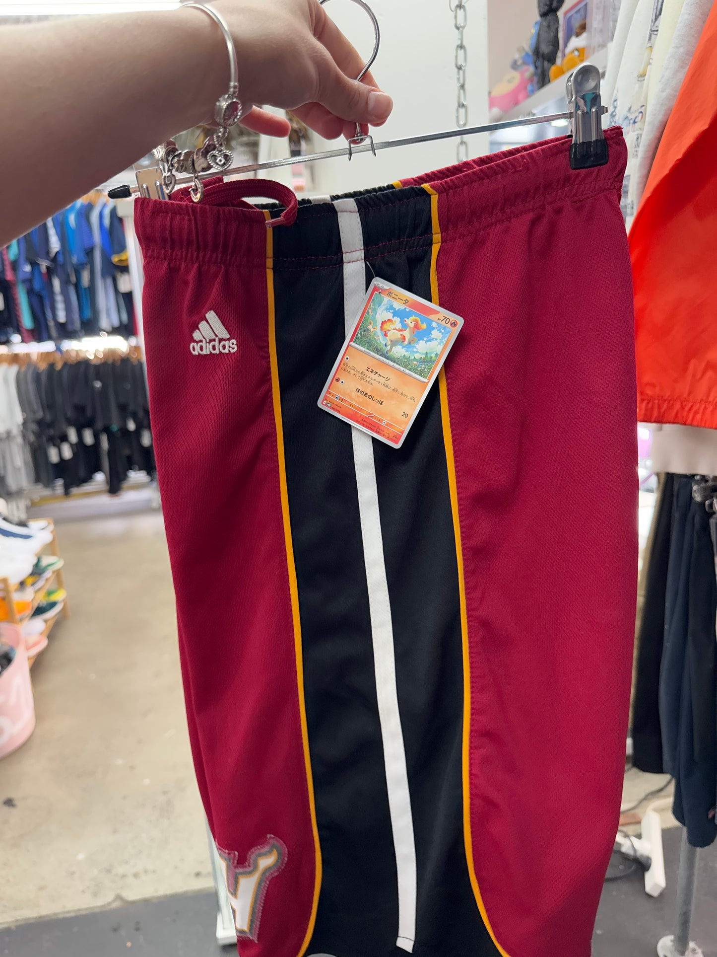 Vintage Miami Heat NBA Adidas Basketball Shorts