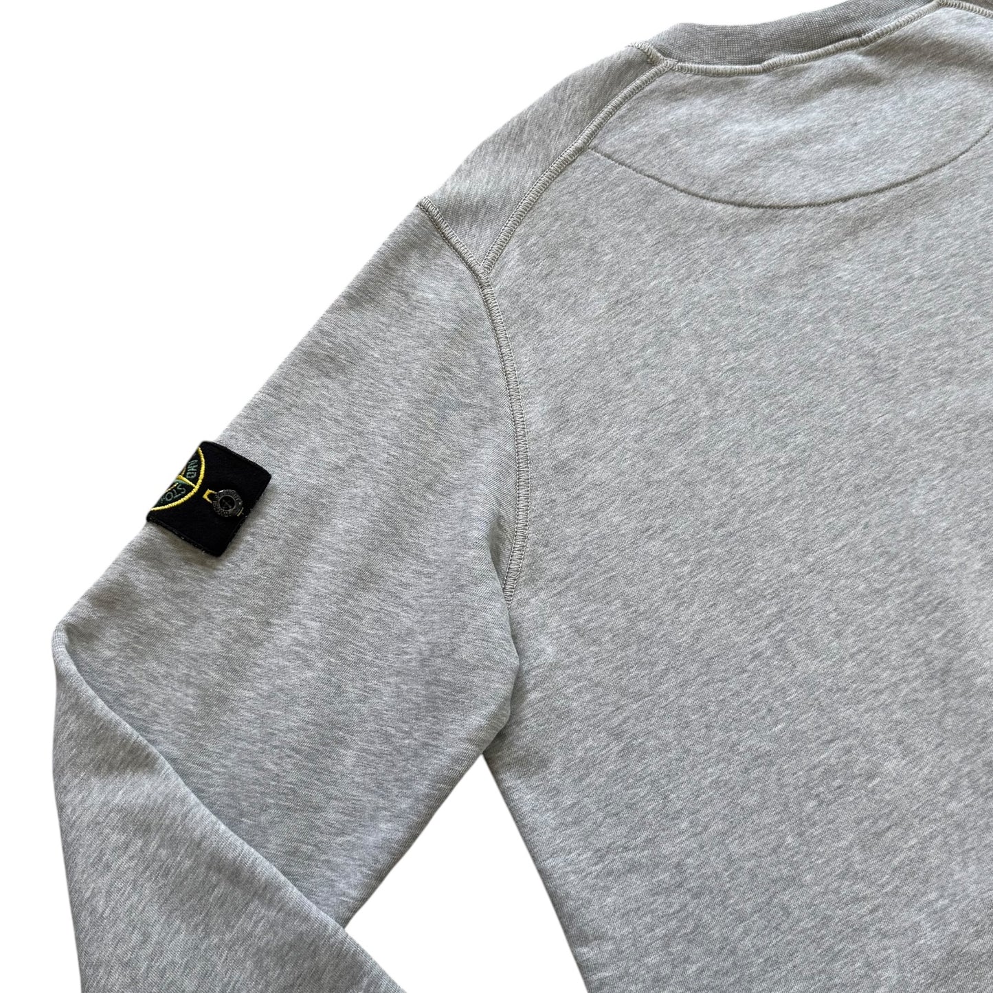 Stone Island Grey Crewneck Sweatshirt