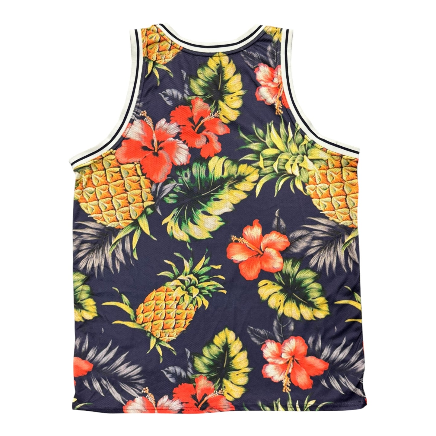 Stüssy Hawaiian Print Basketball Jersey