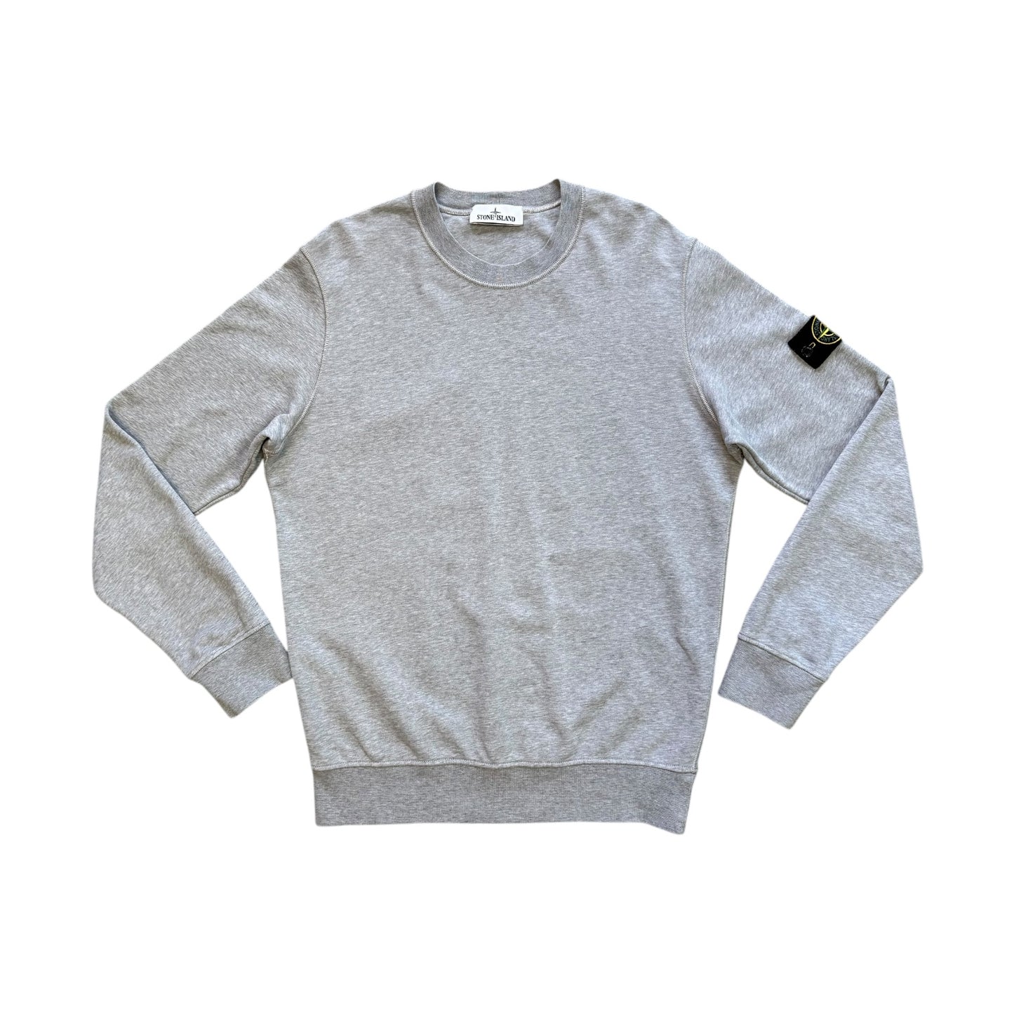Stone Island Grey Crewneck Sweatshirt