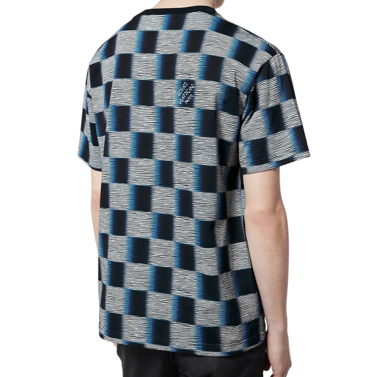 T-shirt en coton à manches courtes Louis Vuitton Damier