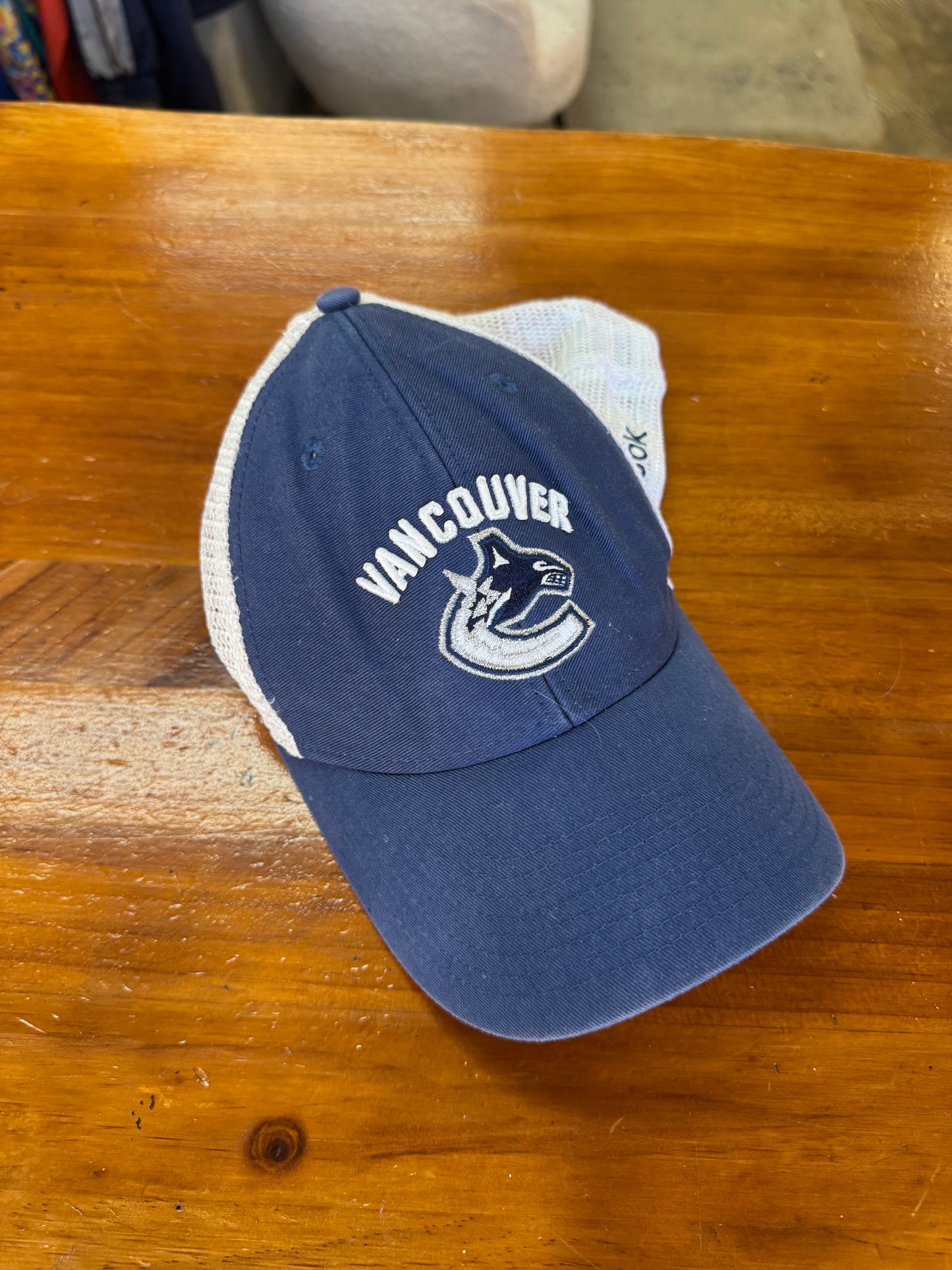 Vancouver Canucks Reebok Trucker Hat