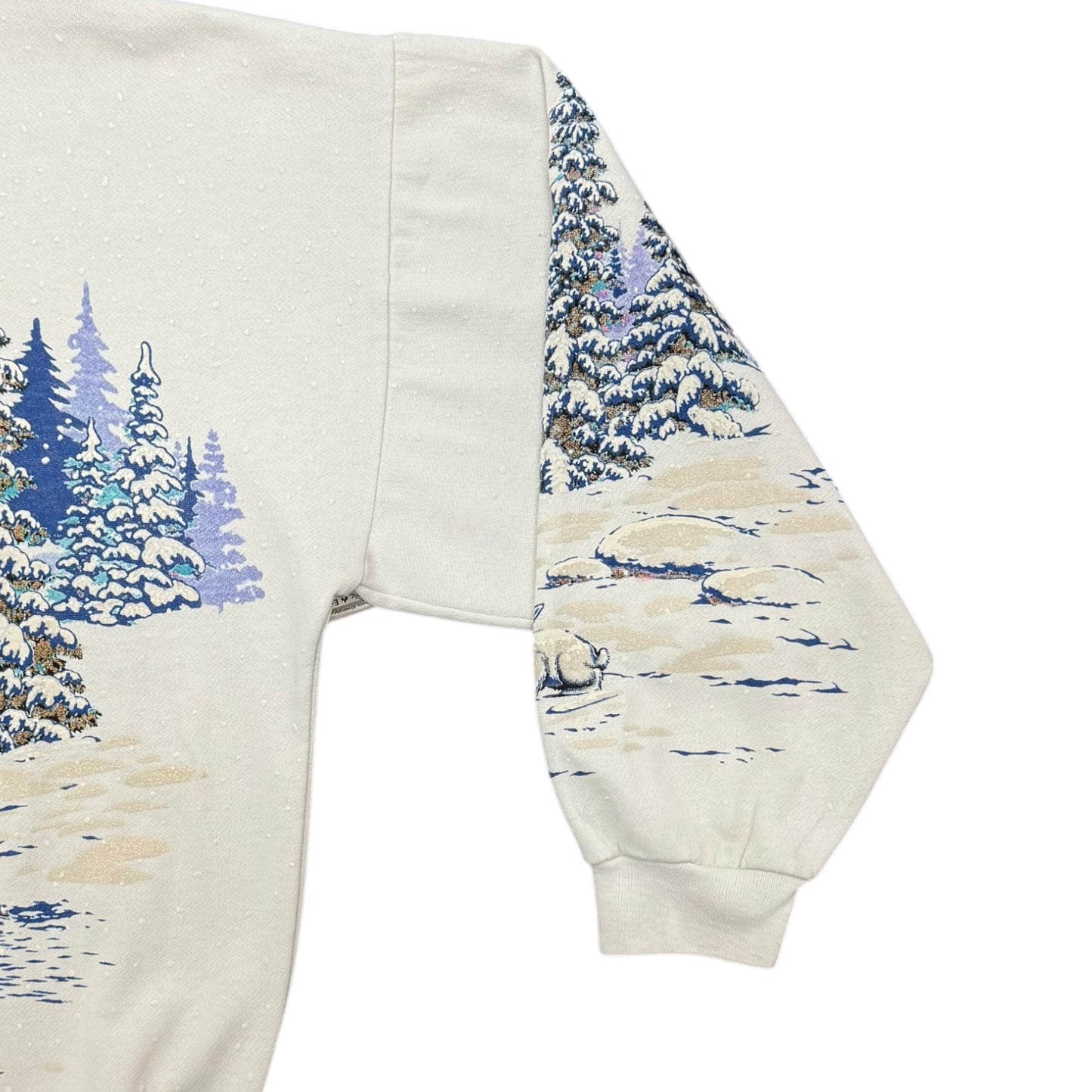 Vintage IODE Lifestyles Winter Scene Sweatshirt