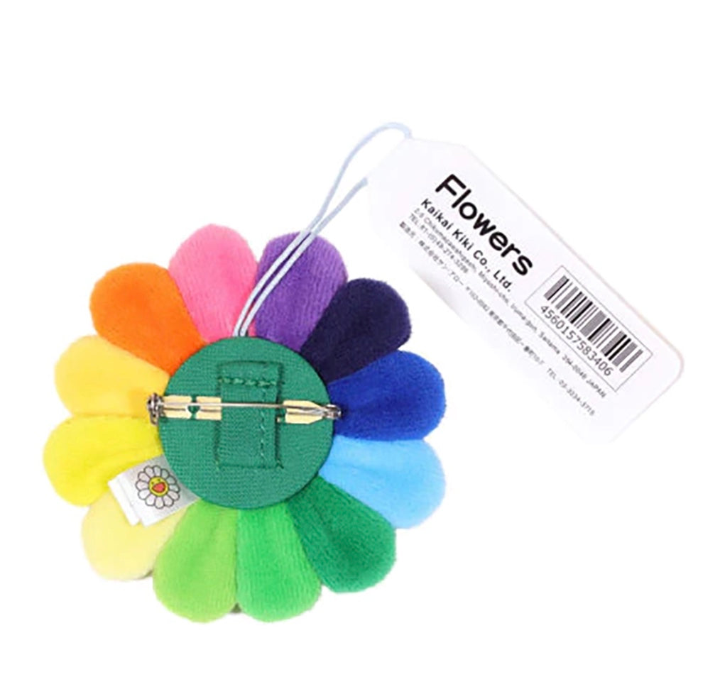 KAIKAI KIKI by Takashi Murakami Flower Plush Keychain