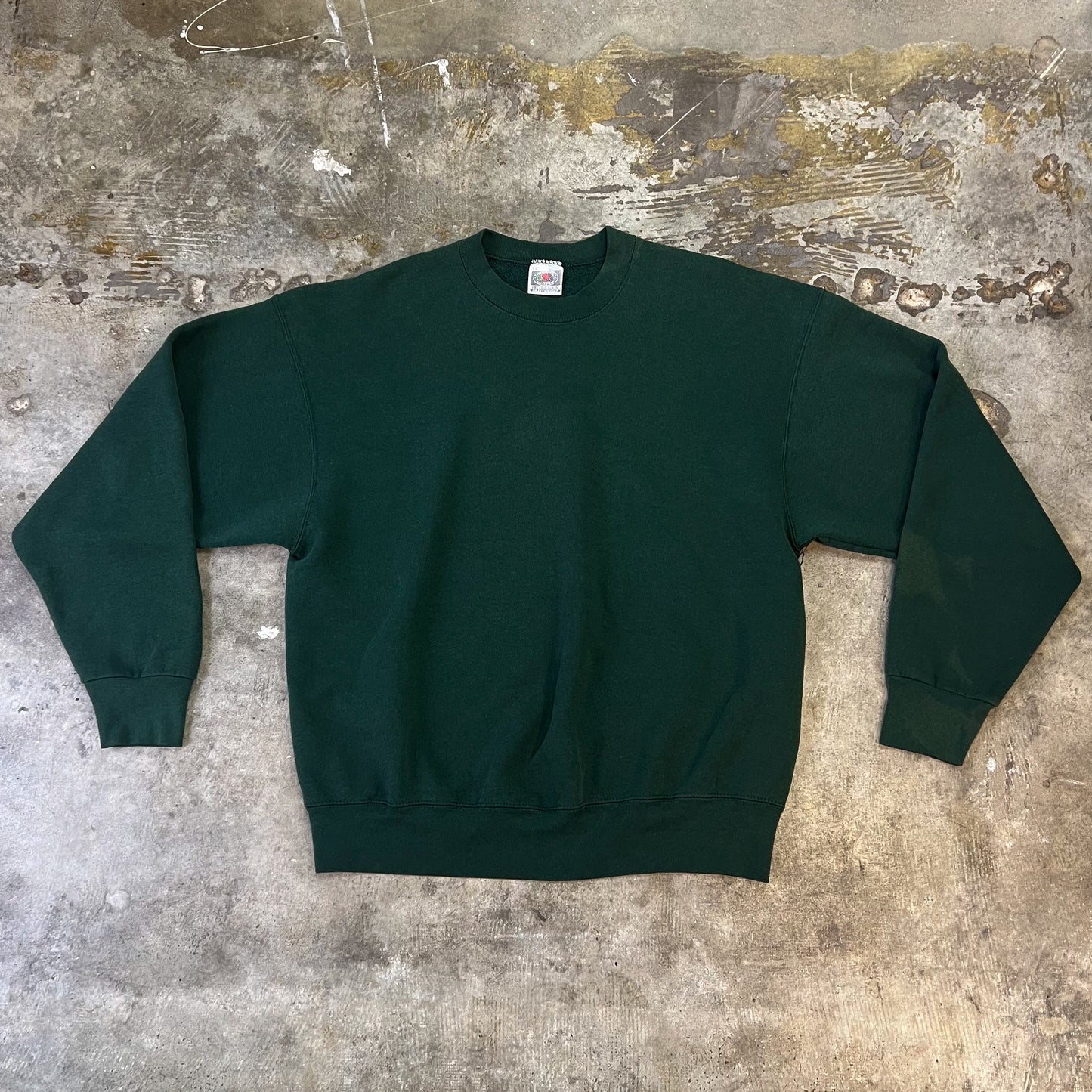 Pull ras du cou vintage vierge - XL
