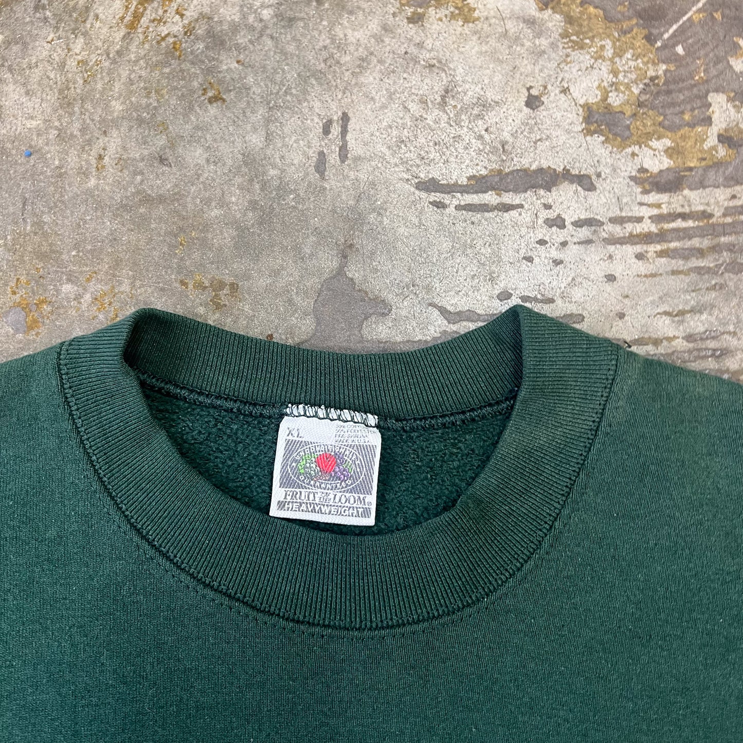 Pull ras du cou vintage vierge - XL
