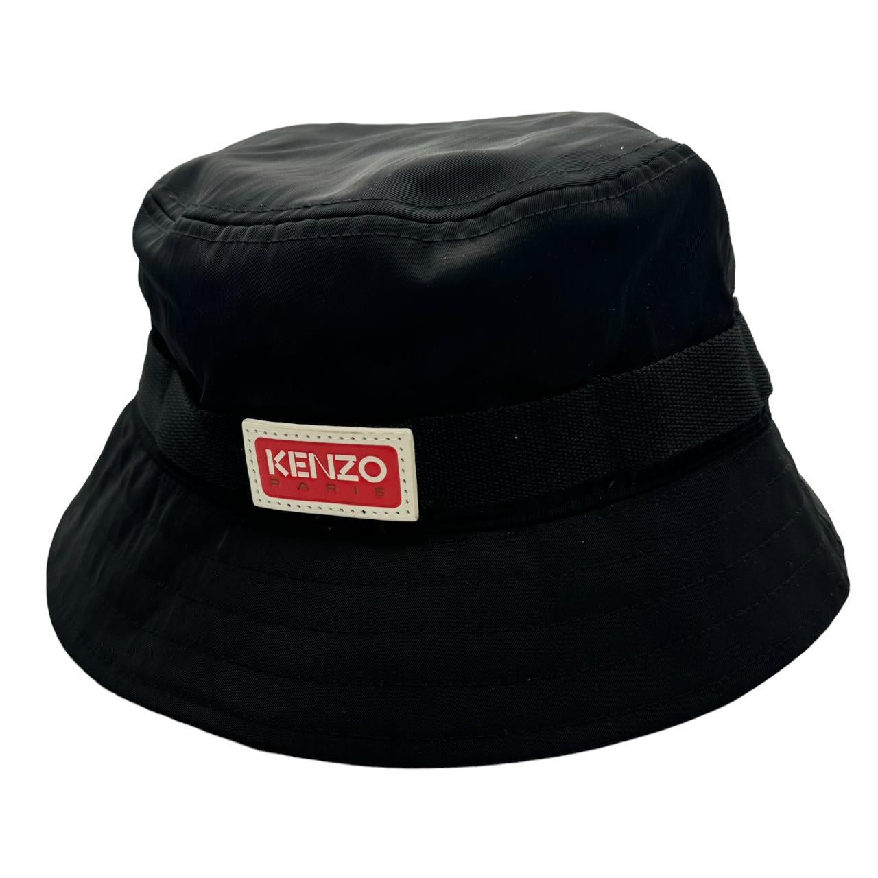 Kenzo Jungle Logo Patch Bucket Hat