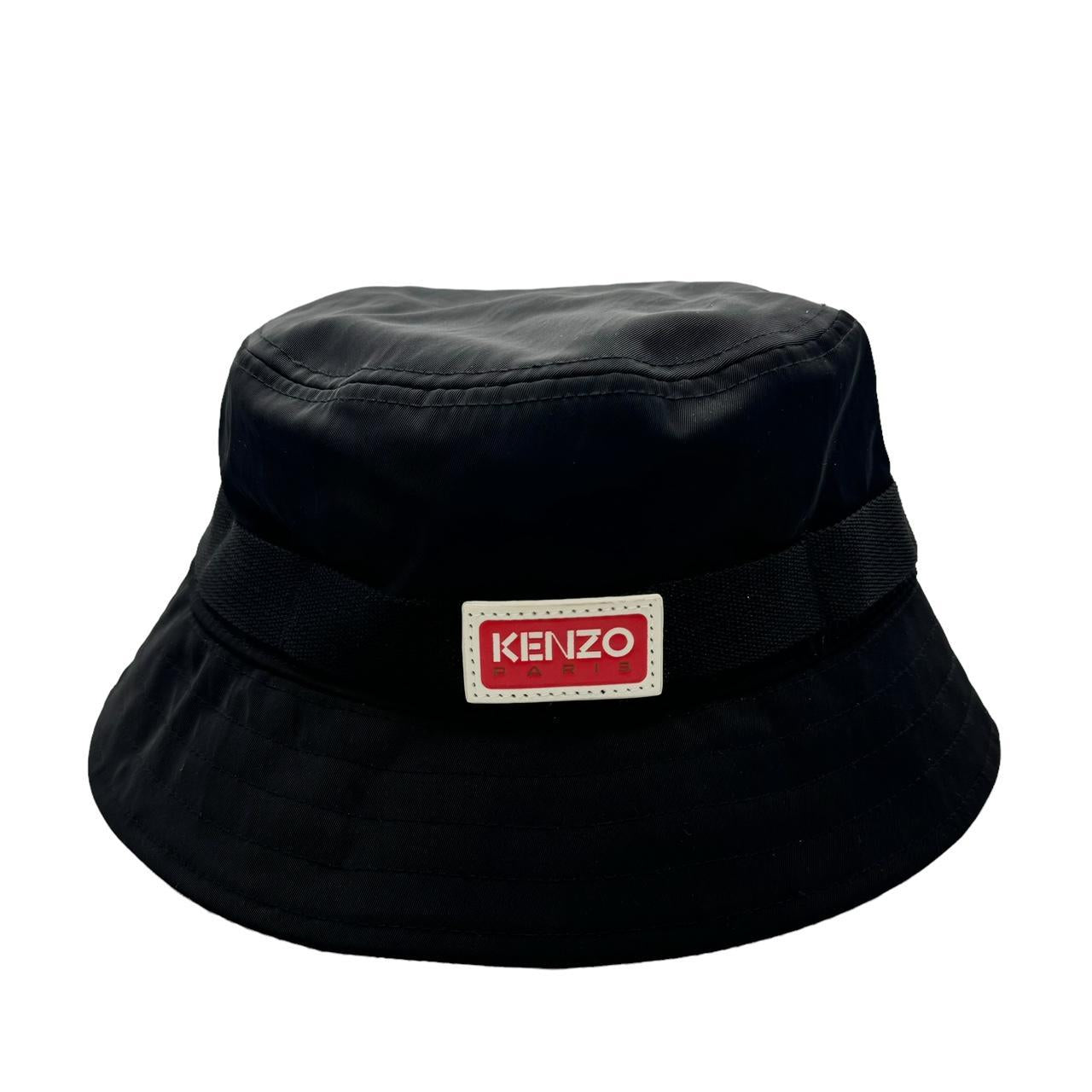 Kenzo Jungle Logo Patch Bucket Hat