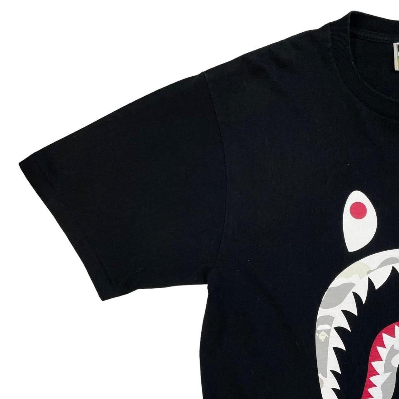 A Bathing Ape Desert Camo Shark Mouth Tee