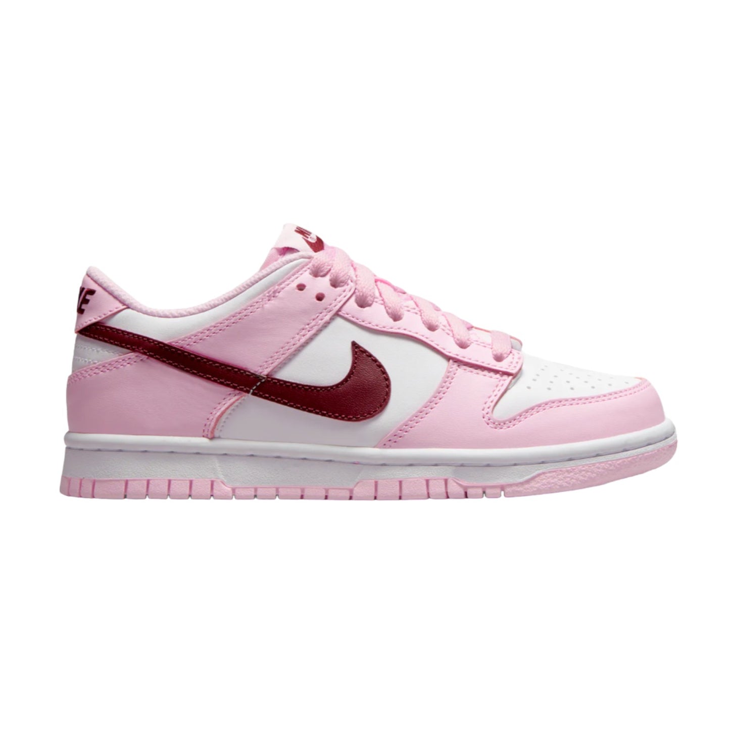 Nike Dunk Low 'Pink Foam Red White' (GS)