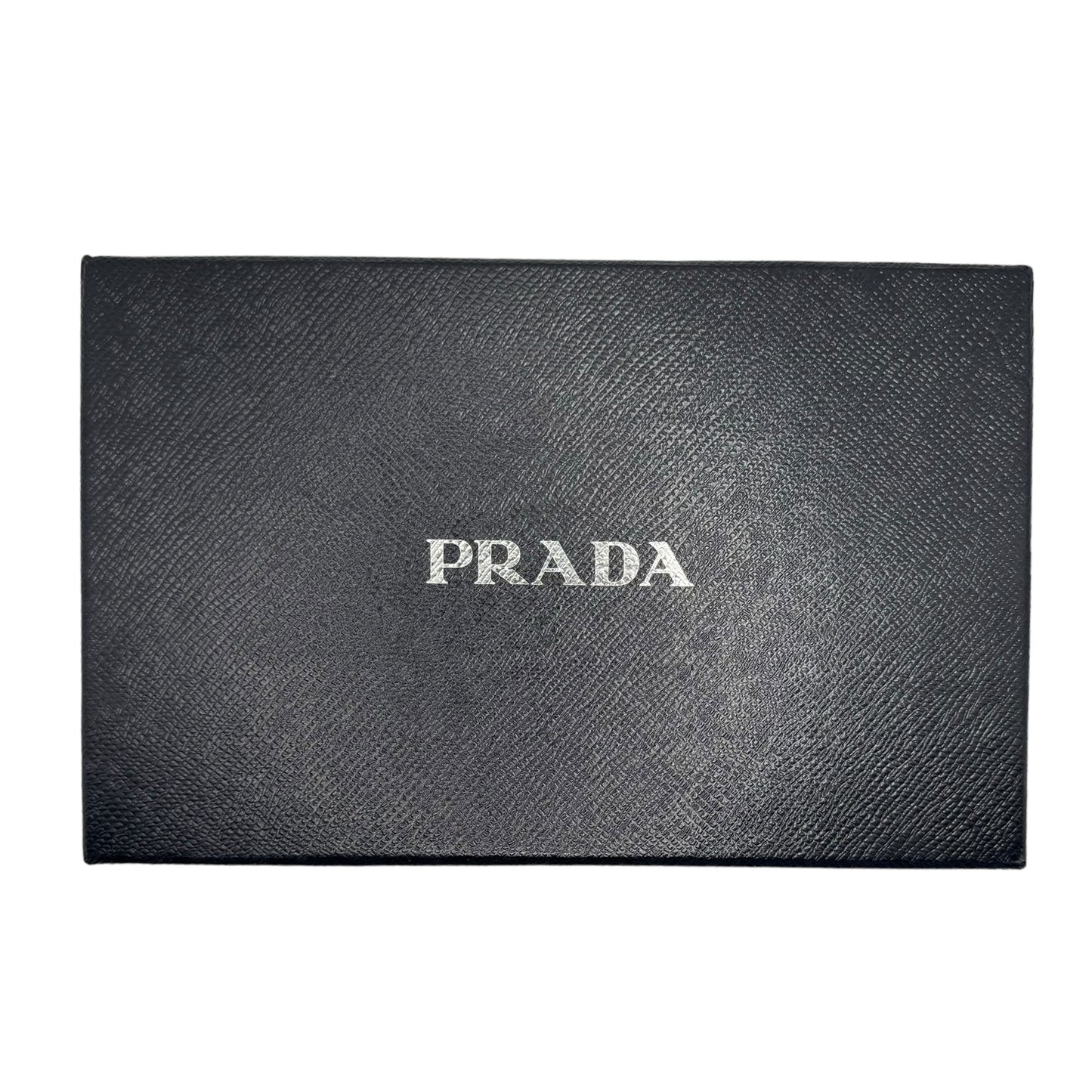 Prada Logo Patch Phone Crossbody Bag Saffiano Leather