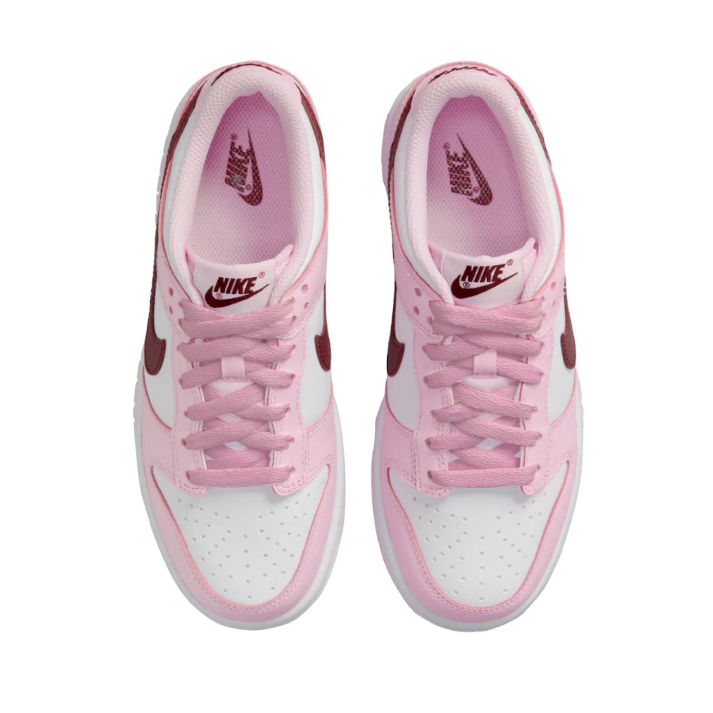 Nike Dunk Low 'Pink Foam Red White' (GS)