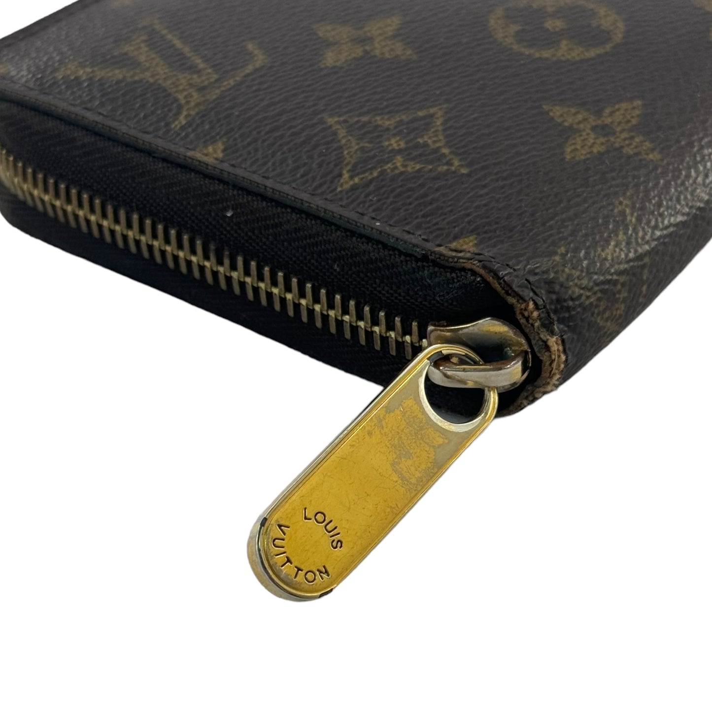 Portefeuille zippé Louis Vuitton