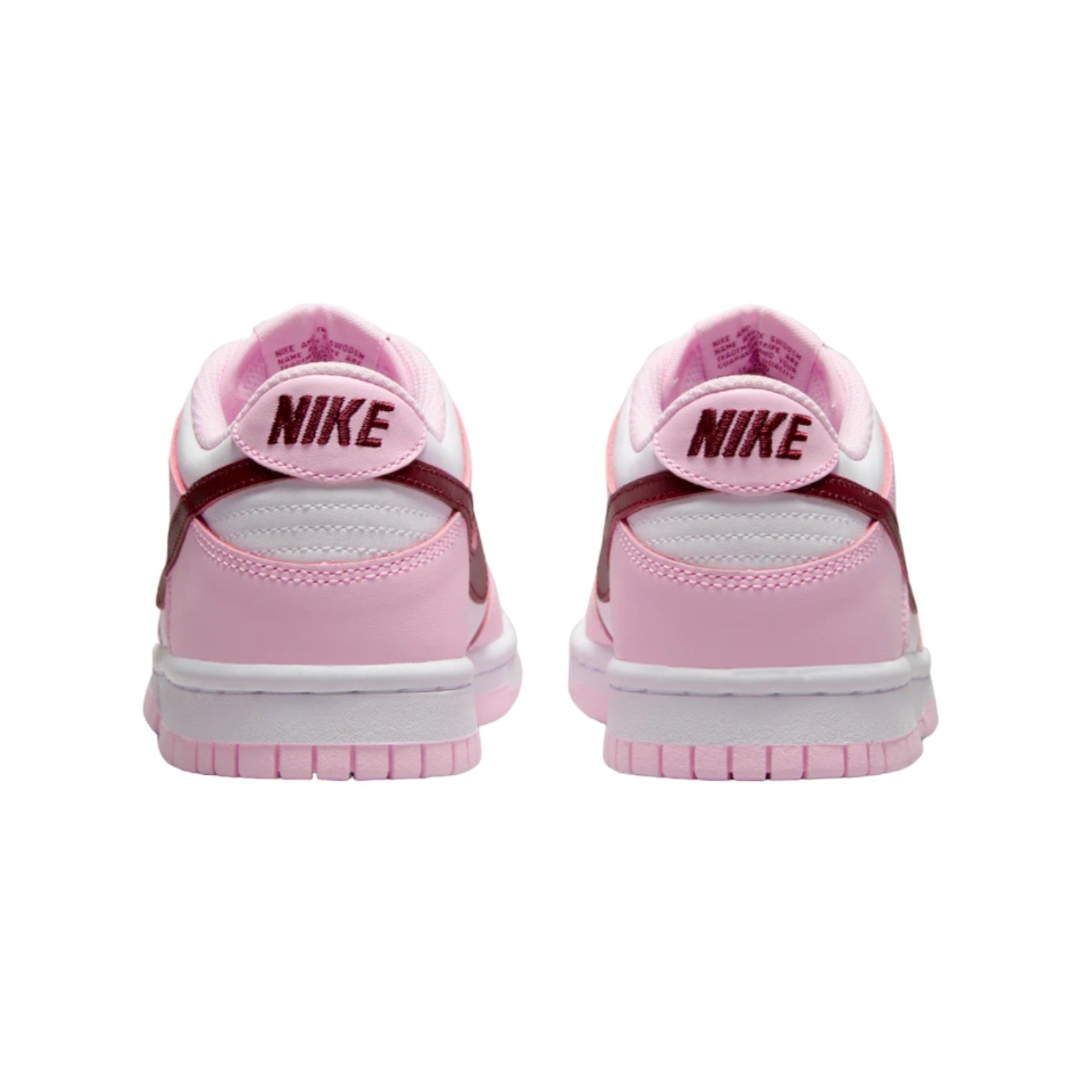 Nike Dunk Low Pink popular Red White GS