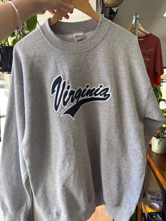 Vintage Virginia Embroidered Sweatshirt