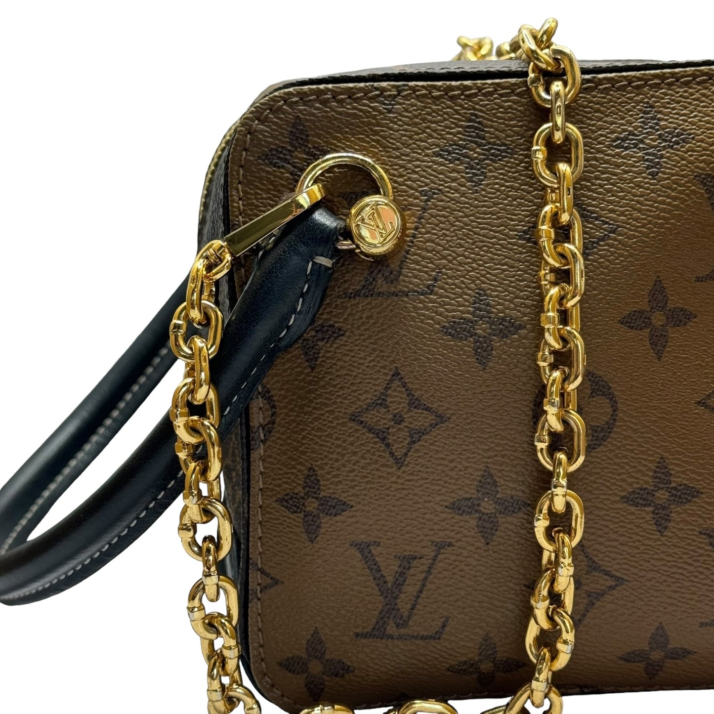 Louis Vuitton Square Monogram Reverse Canvas Bag