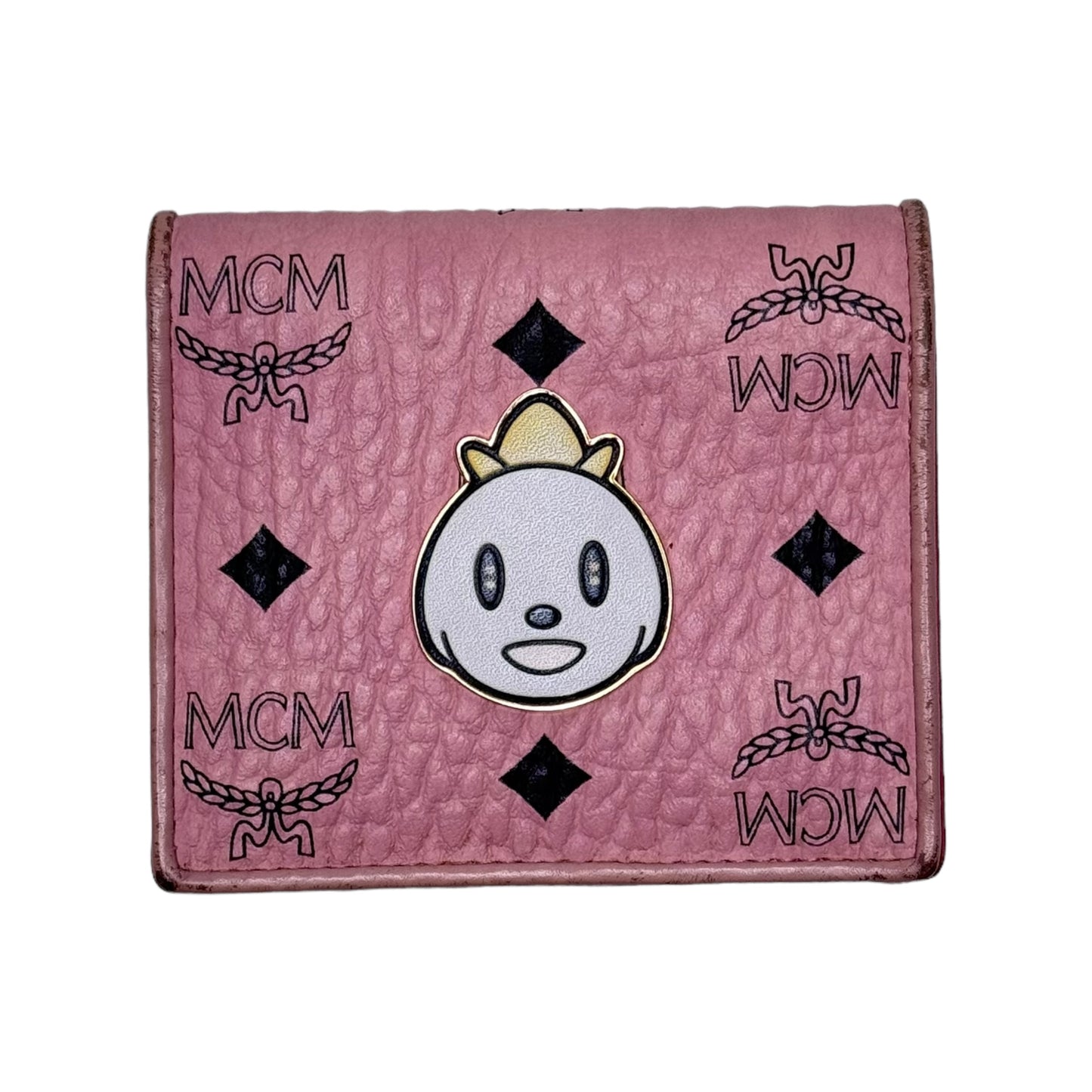 MCM x Eddie Kang Loveless Visetos Two Fold Wallet