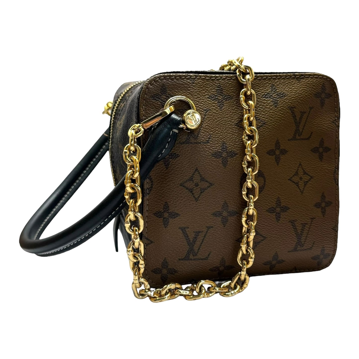 Louis Vuitton Square Monogram Reverse Canvas Bag