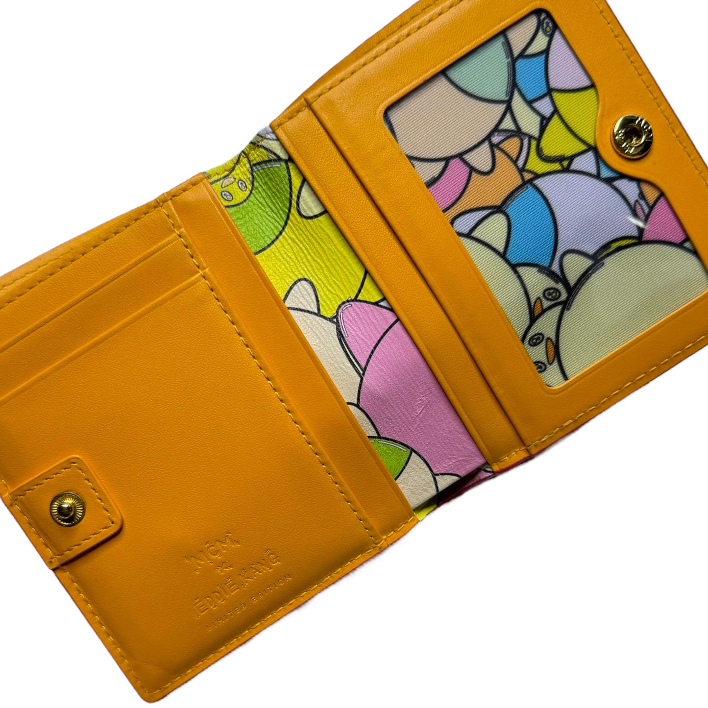 MCM x Eddie Kang Loveless Visetos Two Fold Wallet