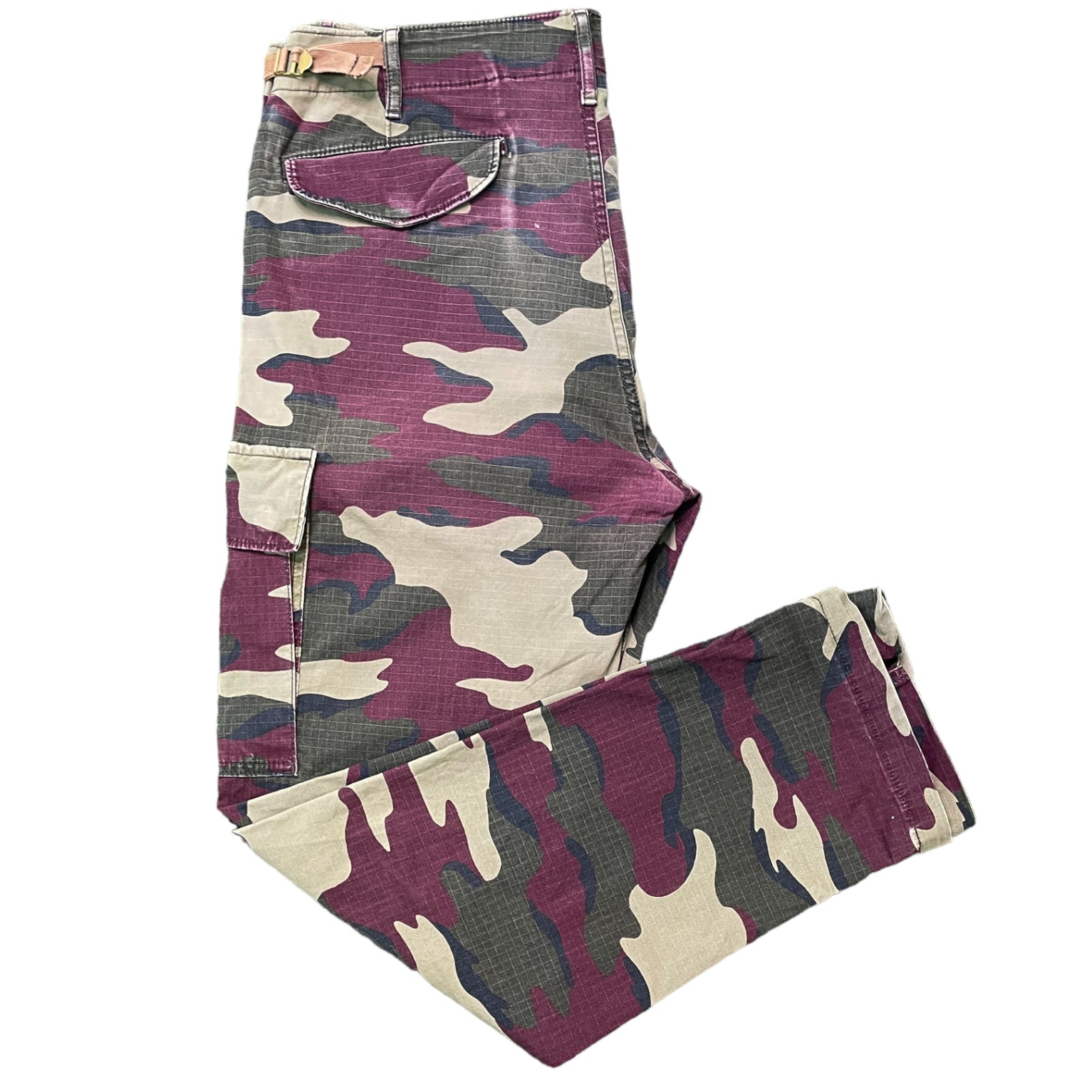 V603 Camo Carpenter Pants - Pink