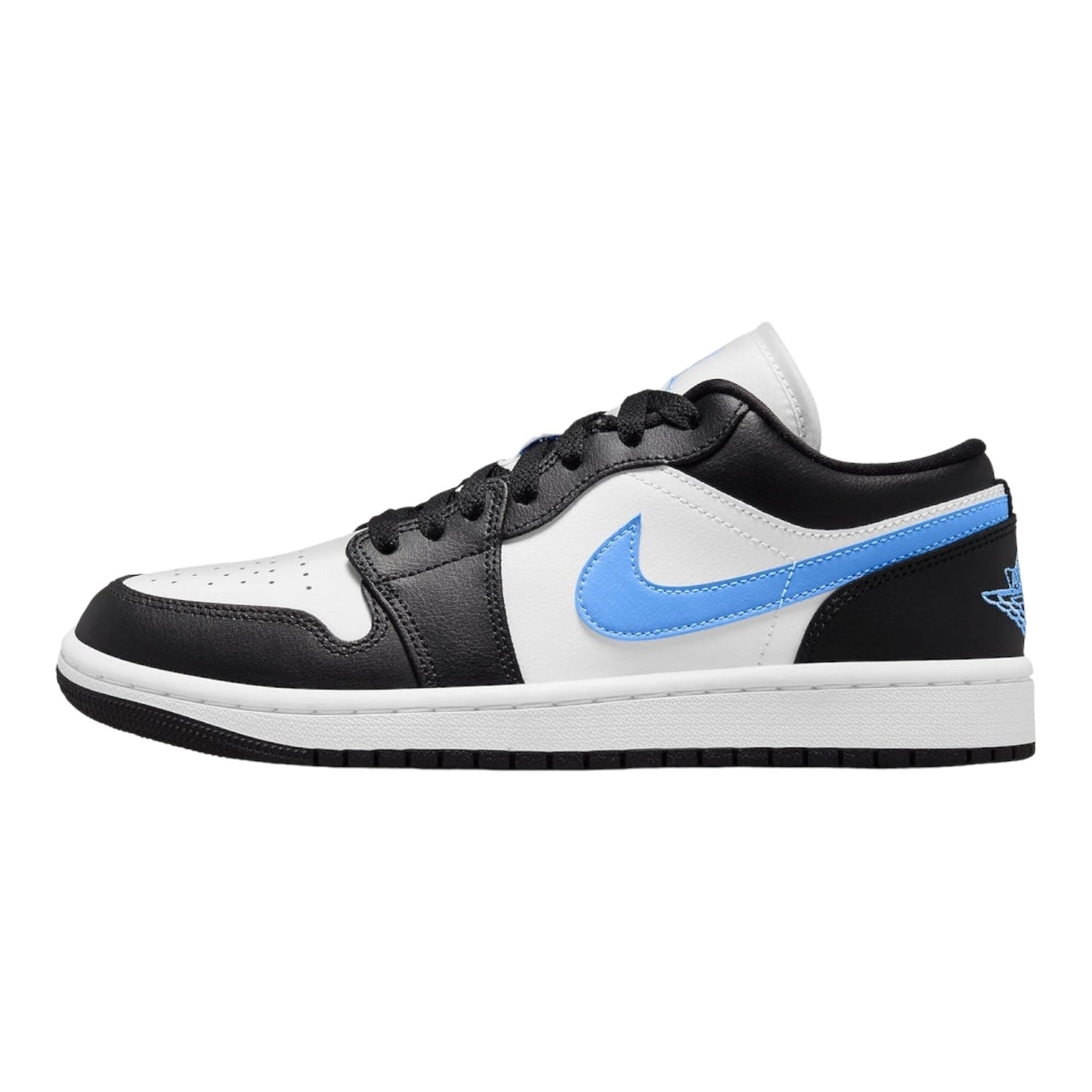 Jordan 1 Low ‘Black University Blue White’ (W)