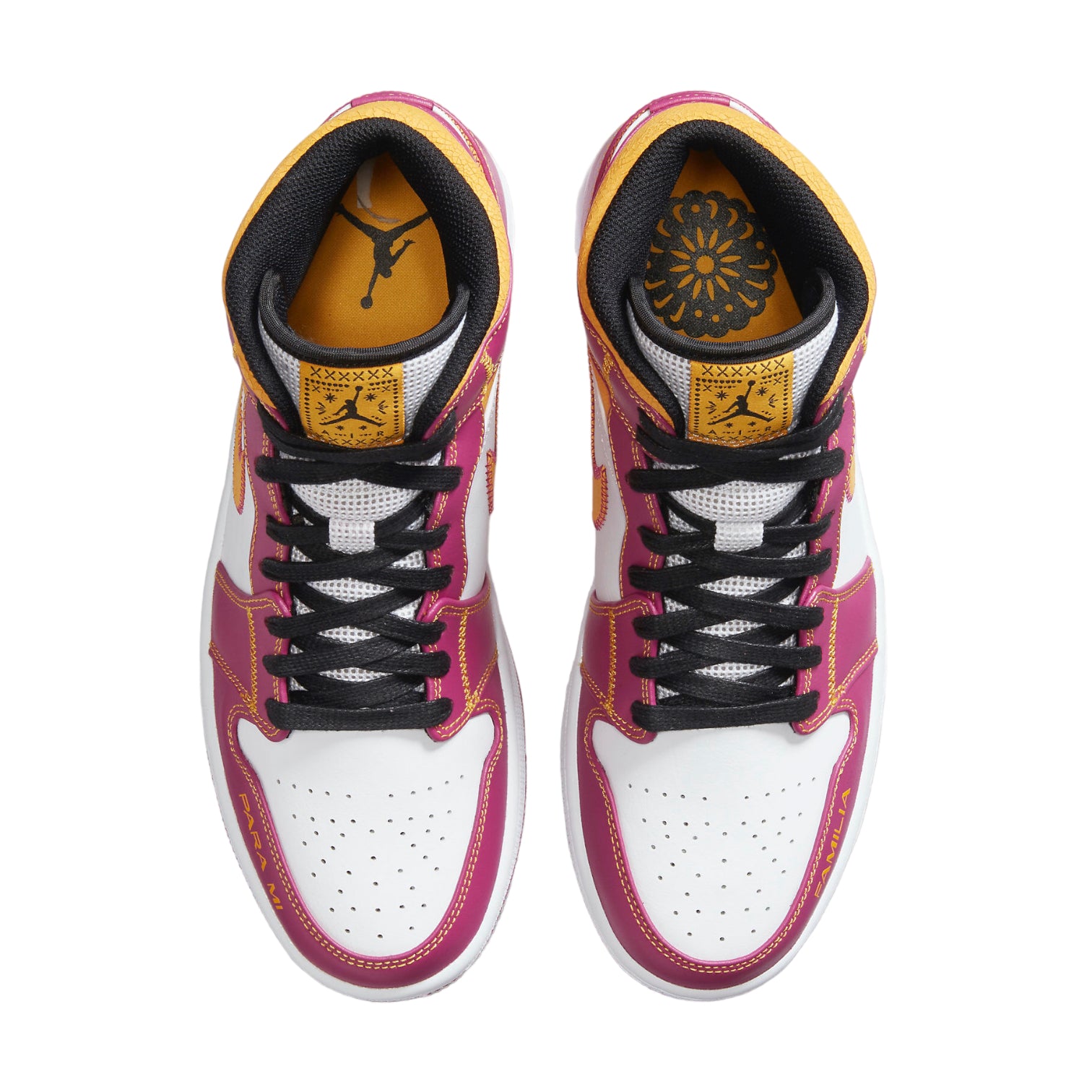 Jordan 1 Mid Dia de high quality los Muertos (GS) Size 7Y