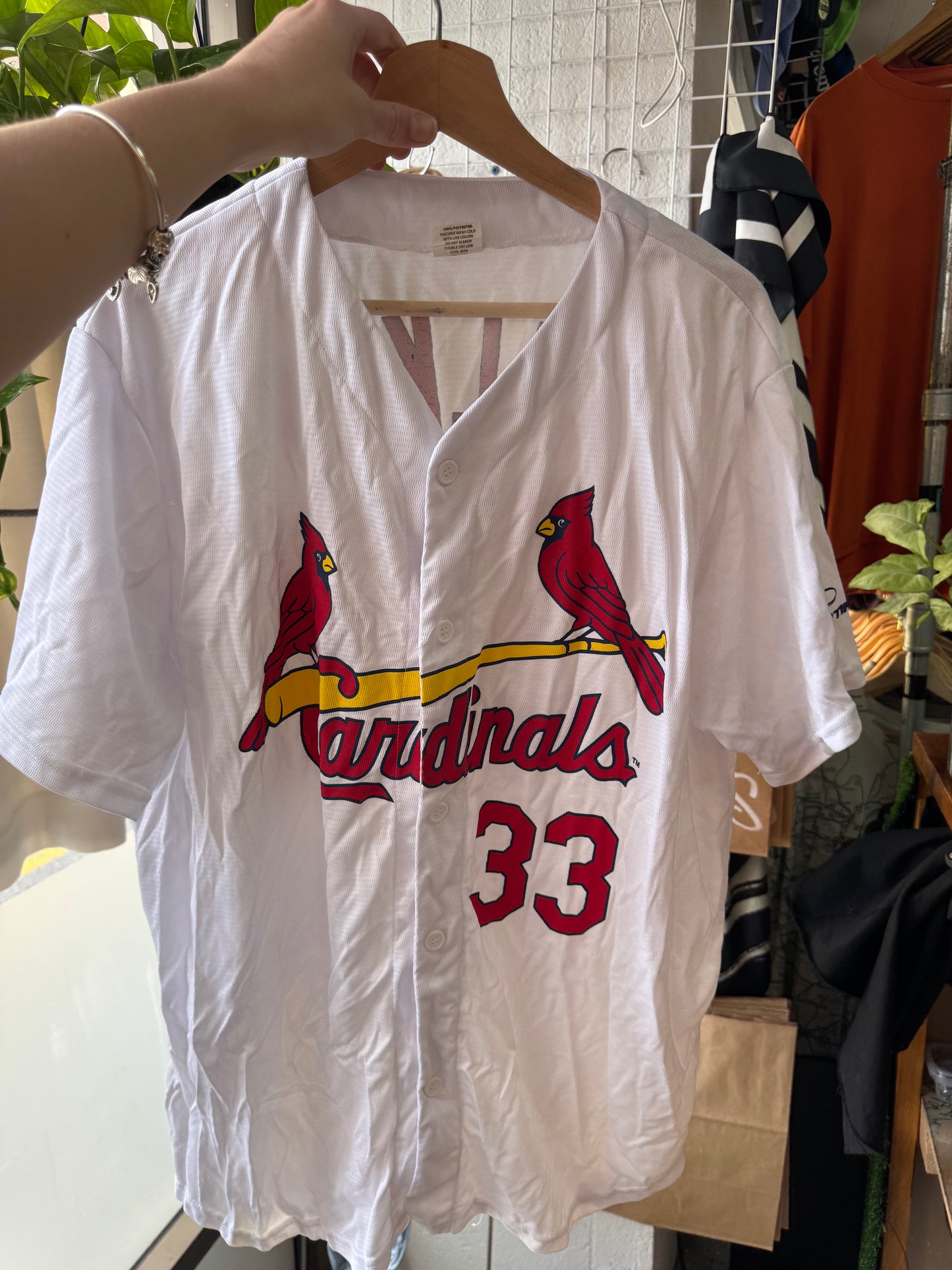 Vintage St. Louis Cardinals Larry Walker Jersey