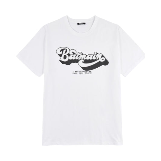 Balmain Logo Cotton T-shirt