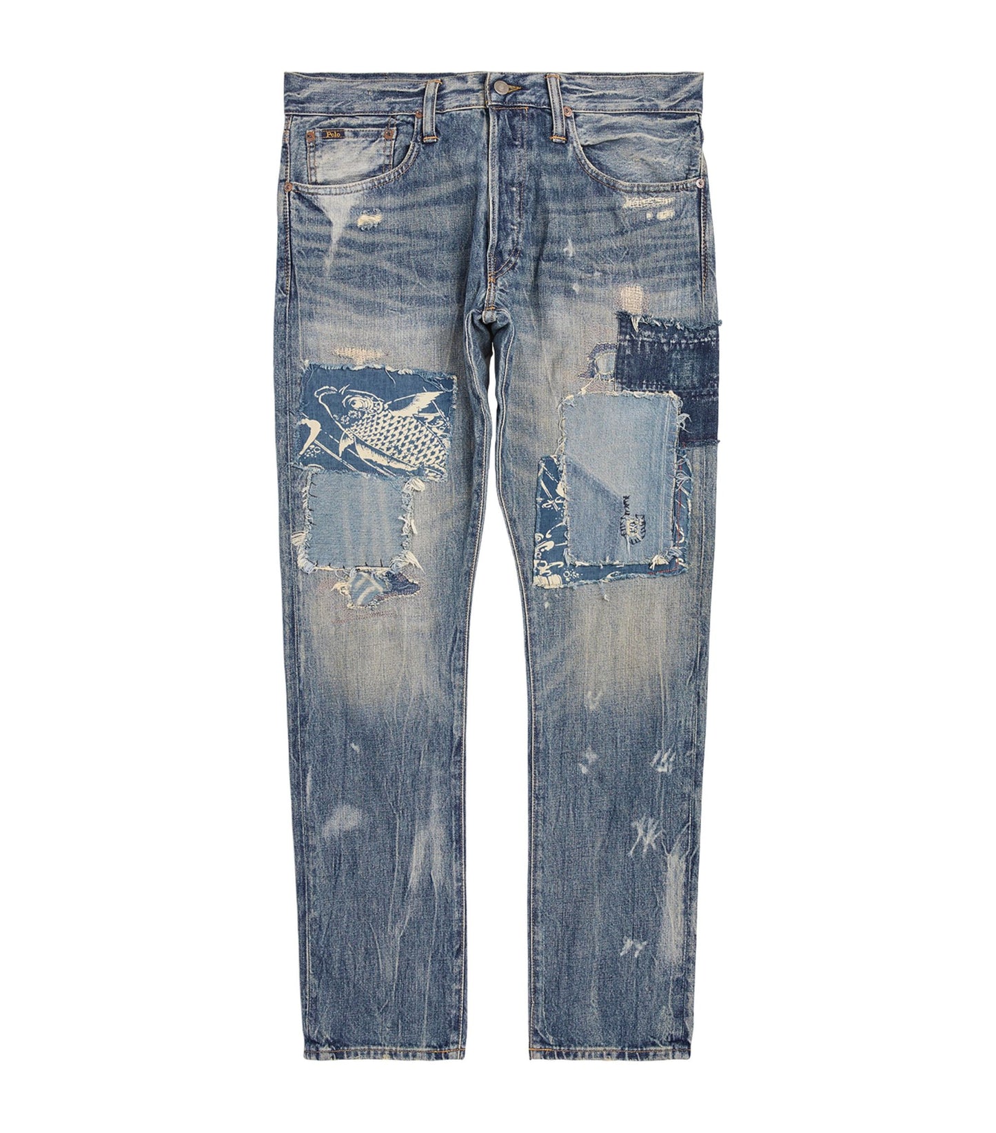 Ralph Lauren Distressed Sullivan Jeans