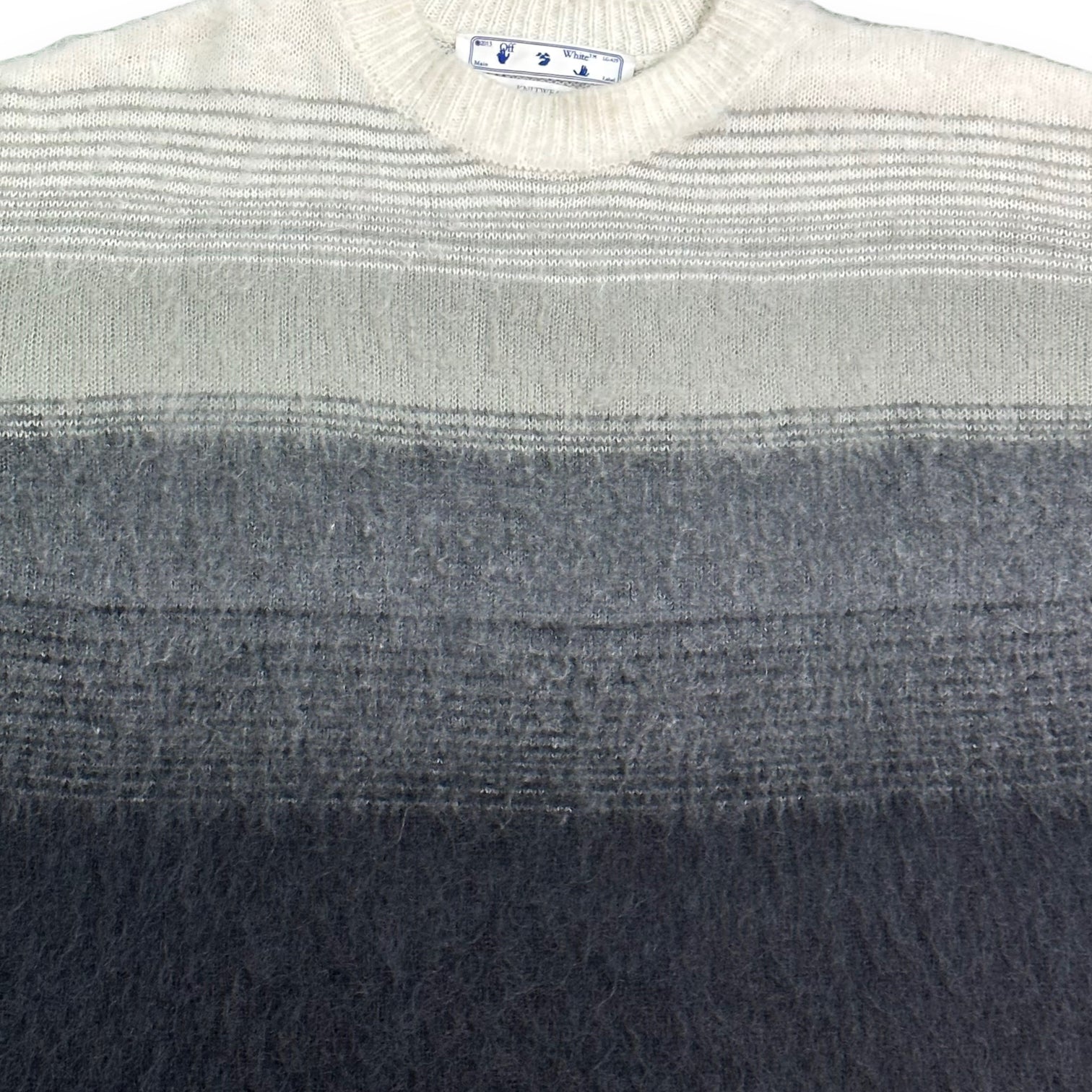 Off-White Brushed-Gradient Effect Sweater – Rags N Racks