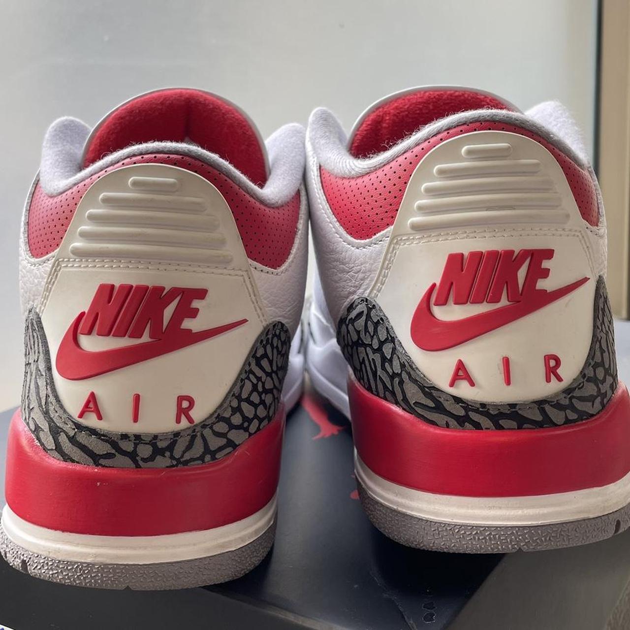 Jordan 3 Retro 'Cardinal Red' (WORN)