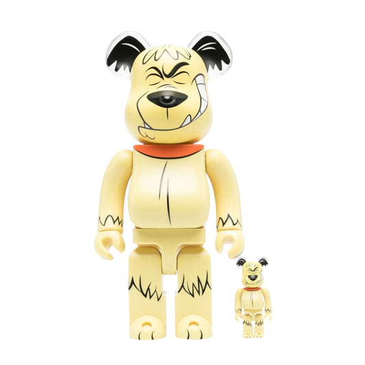 Bearbrick Wacky Races Muttley 100% & 400% Set