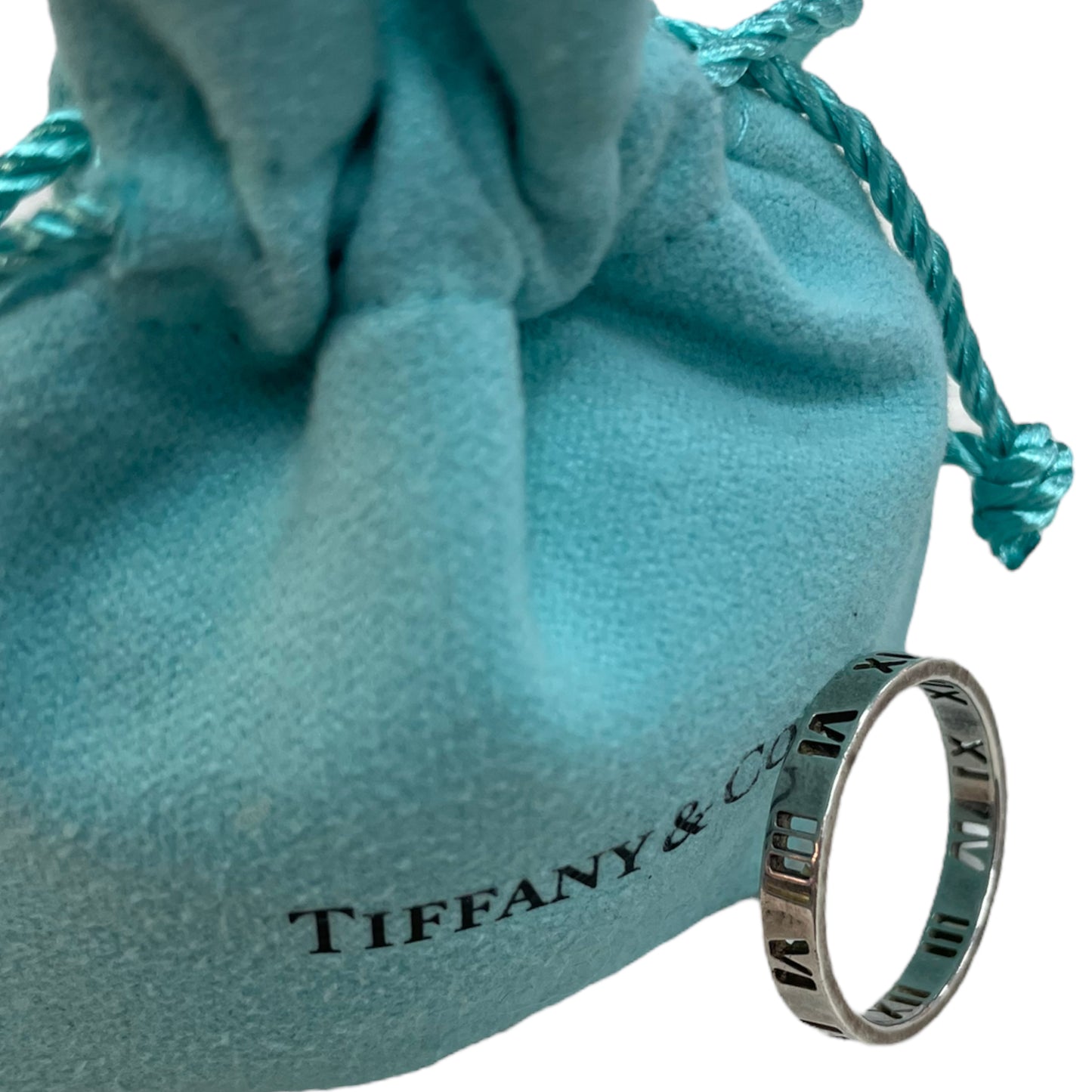 Tiffany & Co Silver Atlas Open Ring