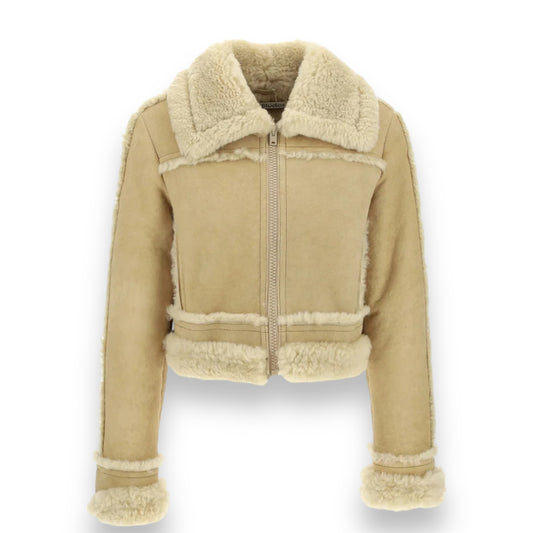 Acne Studios Shearling Leather Jacket