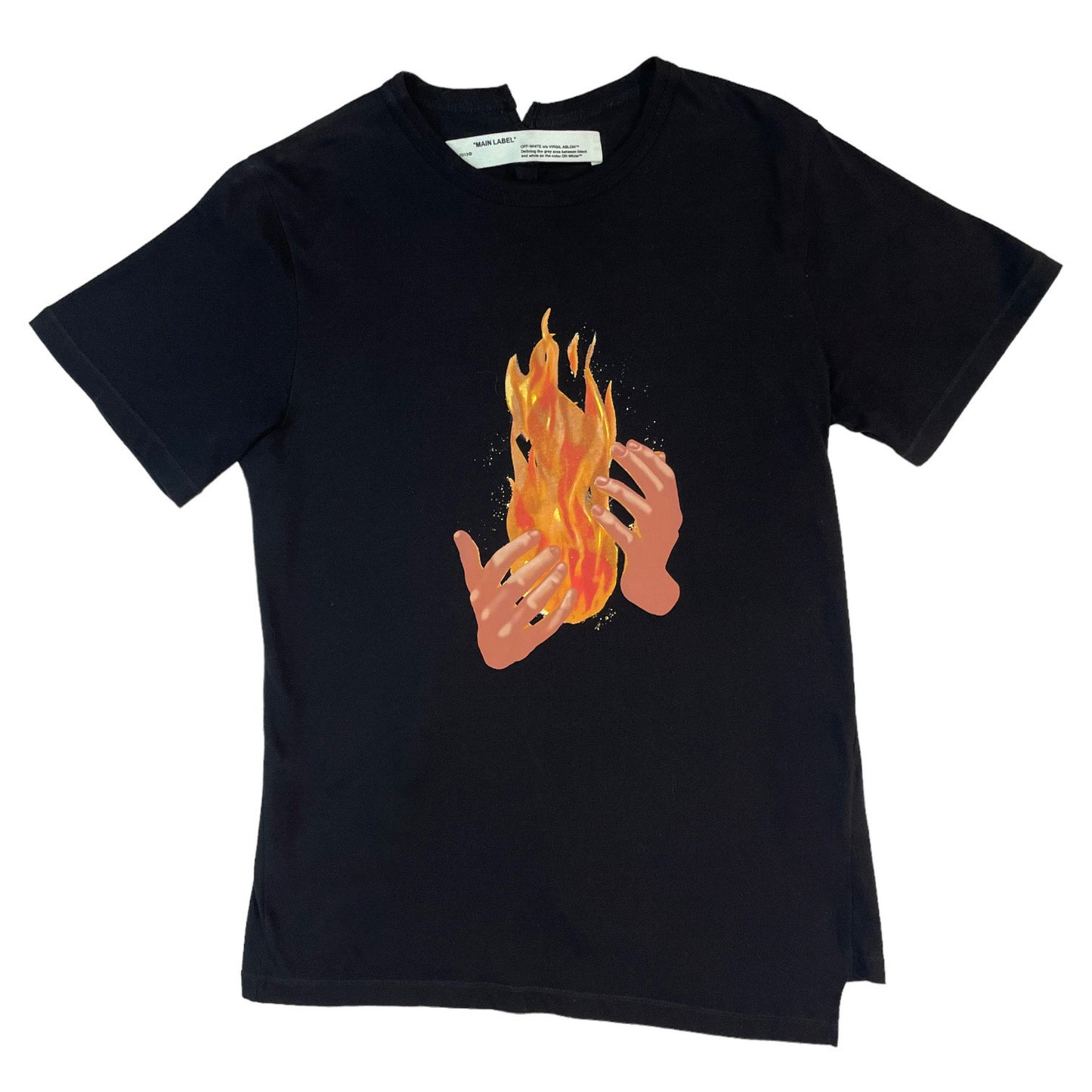 Off-White Graphic Flame T-shirt