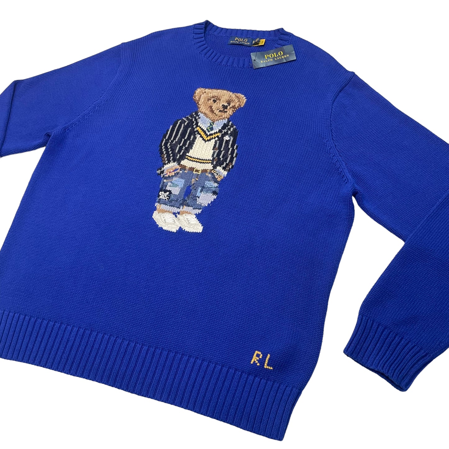 Polo Bear Cotton Jumper