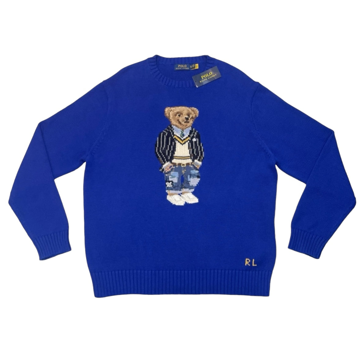 Polo Bear Cotton Jumper