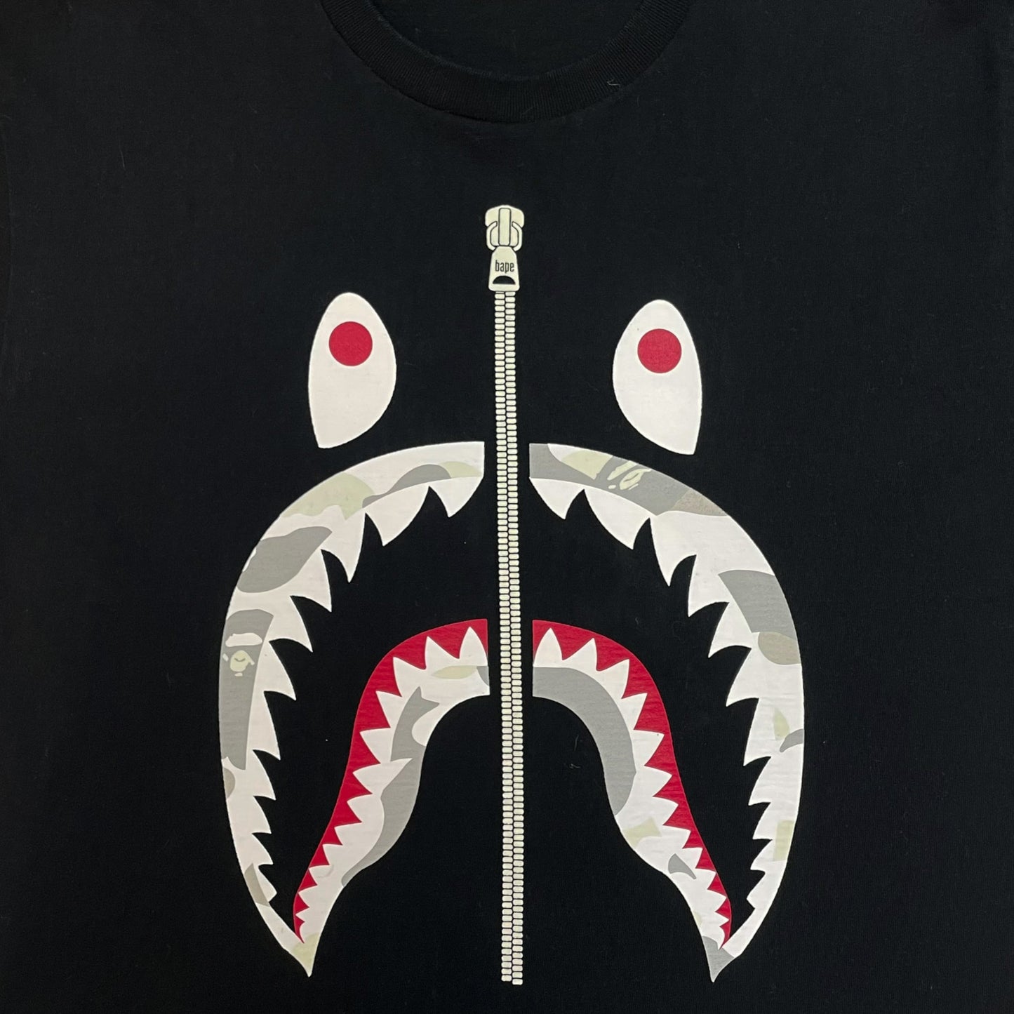 BAPE Desert Camo Shark Mouth Tee